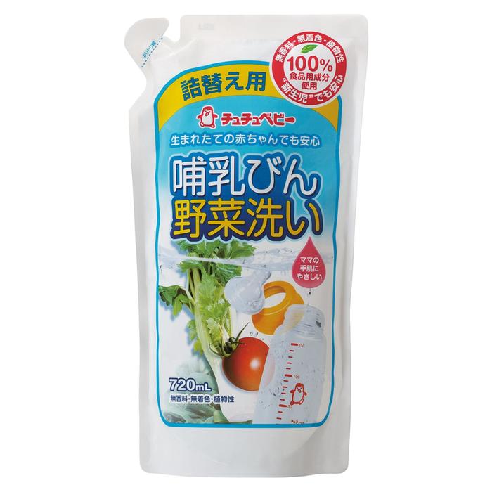 Жидкость Chu-chu baby для мытья детской посуды, овощей и фруктов, 720 мл
