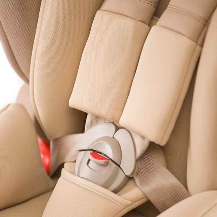 Автокресло Happy Baby Mustang New, группа 1-2-3, цвет бежевый