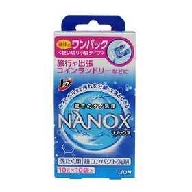 

Гель для стирки Lion Top Nanox, 10 г × 10 шт.