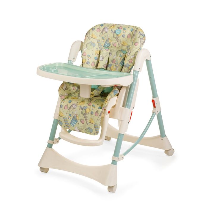 Стульчик для кормления Happy Baby Kevin V2, цвет голубой