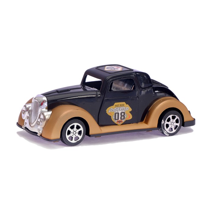 Машина инерционная "Ретро", цвета МИКС