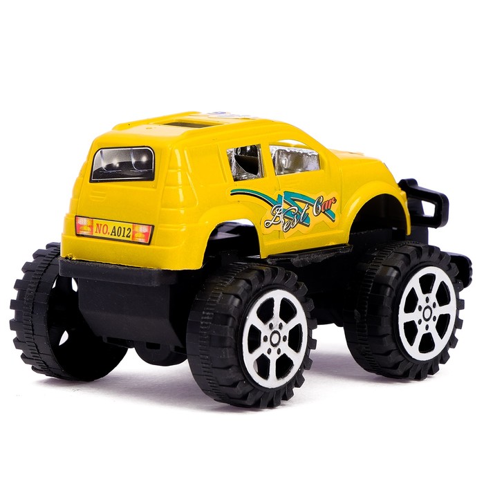 Машина инерционная "Внедорожник", цвета МИКС