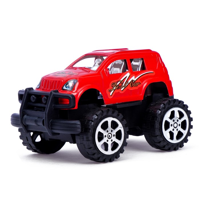 Машина инерционная "Внедорожник", цвета МИКС