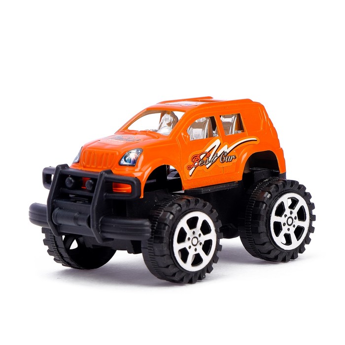 Машина инерционная "Внедорожник", цвета МИКС