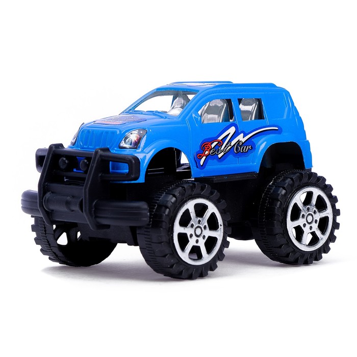 Машина инерционная "Внедорожник", цвета МИКС