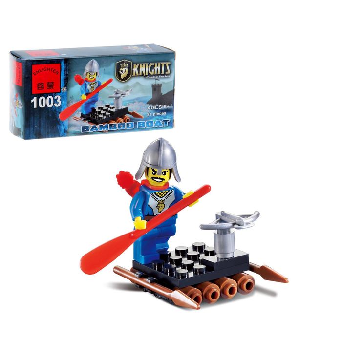 Конструктор «Рыцарь на плоту», 31 деталь