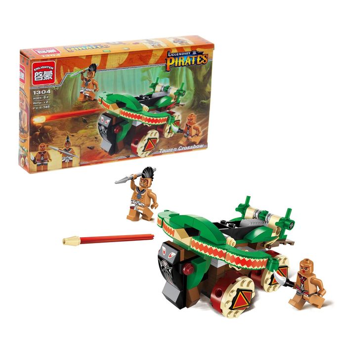 Конструктор «Катапульта», 146 деталей и 2 минифигуры