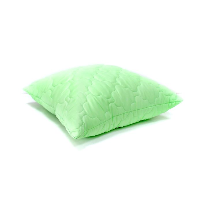 Подушка Мягкий сон 70х70 см МИКС, холлофилл/бамбуковое волокно, микрофибра 82г/м, пэ 100%