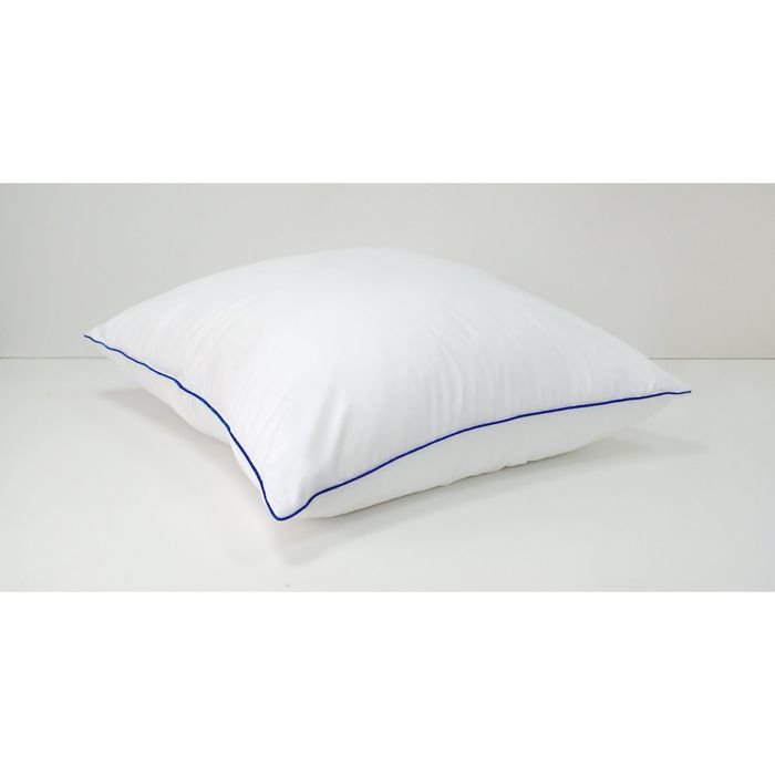 Подушка Мягкий сон 70х70 см МИКС, иск.лебяжий пух, микрофибра белая 82г/м, пэ 100%
