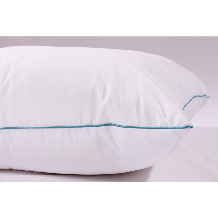 Подушка Мягкий сон 70х70 см МИКС, иск.лебяжий пух, микрофибра белая 82г/м, пэ 100%