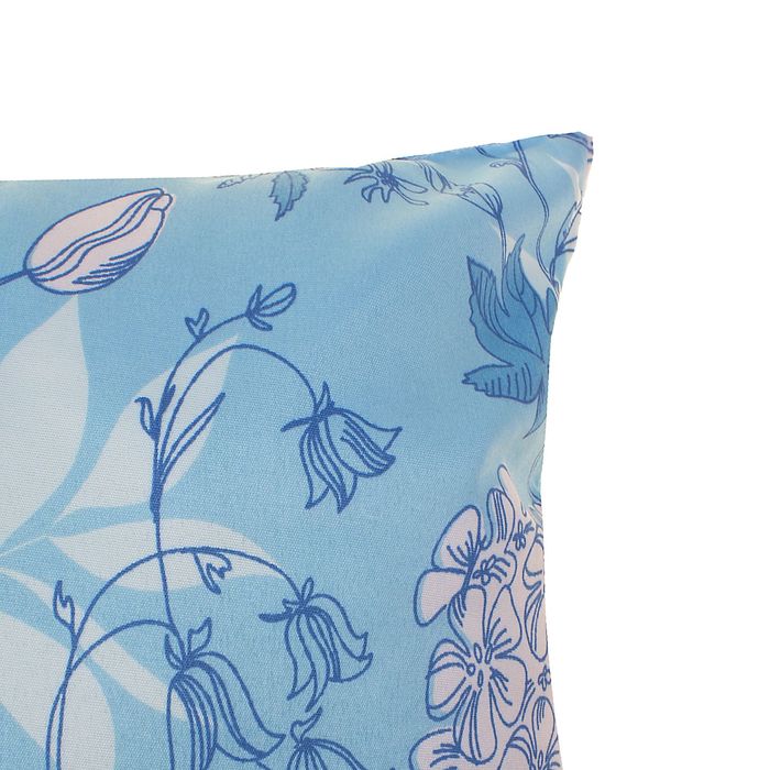 Подушка Мягкий сон, 40х40 см, Холлофилл, микрофибра 70 г/м2, чехол МИКС