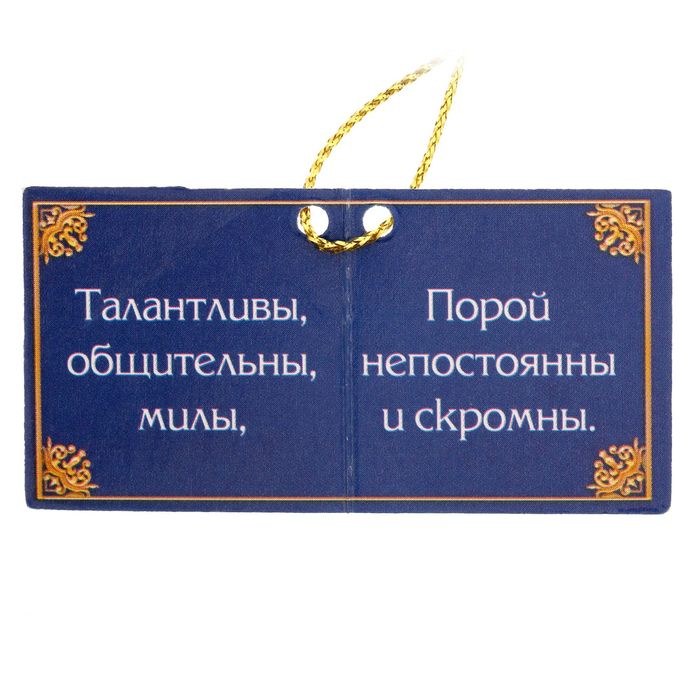 Фигурка "Близнецы", 4,1 х 3 см