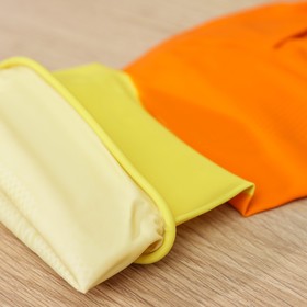 Перчатки хозяйственные резиновые Доляна, размер M, плотные, 80 гр, цвет МИКС от Сима-ленд