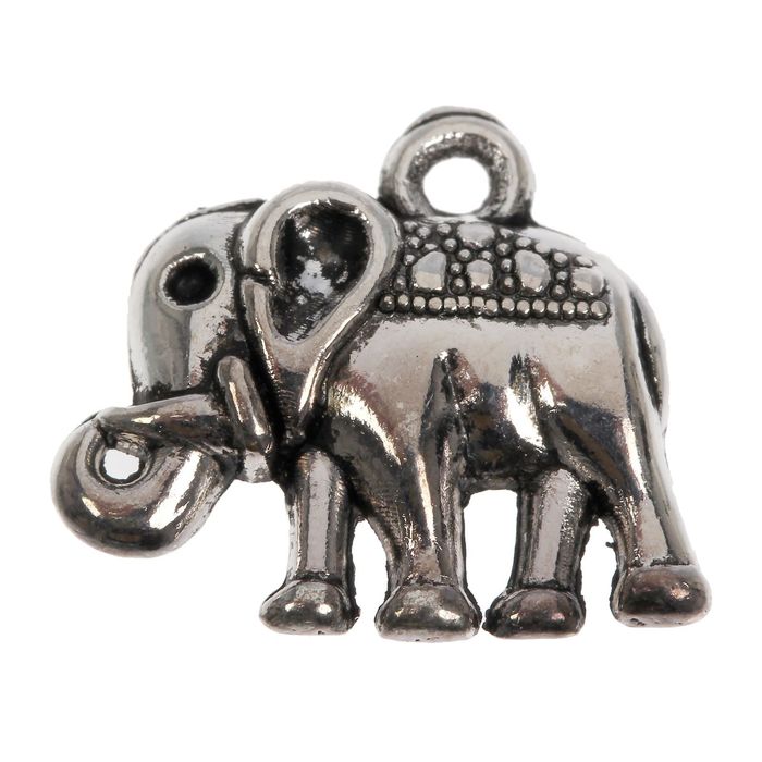 Кошельковый талисман "Слон долголетия и счастья"