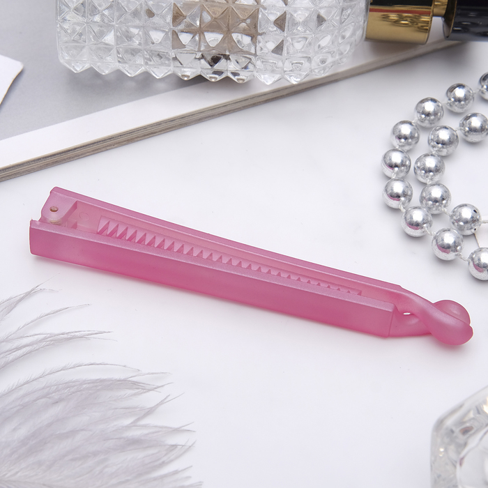 Банан для волос "Млечность" 10 см, прямой, микс