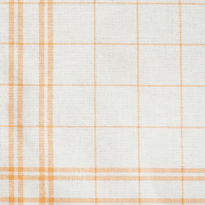 Кухонное полотенце "Доляна" Натюрморт, оранжевая полоска, размер 50х70±2 см