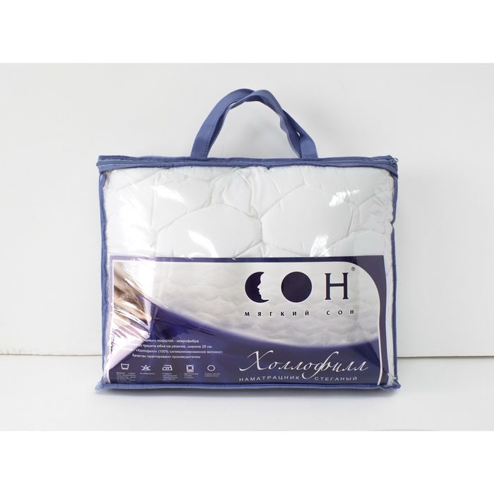 Наматрасник "Мягкий сон" натяжной, 140х200 см, цвет МИКС