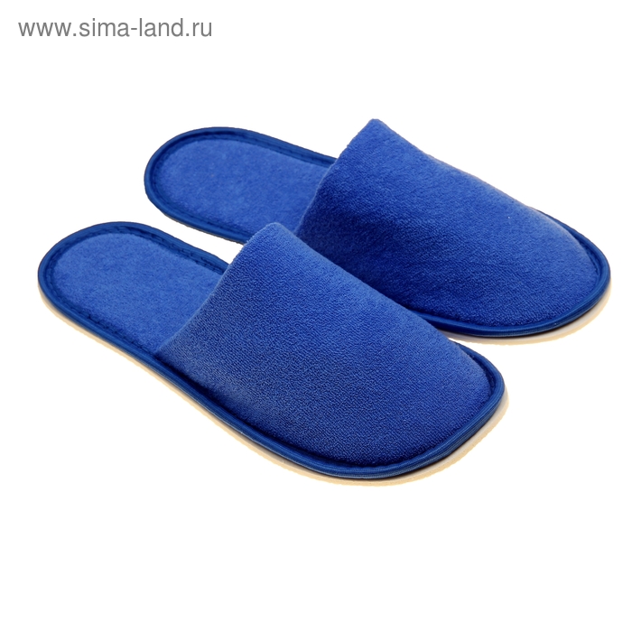 

Тапочки женские, цвет васильковый, размер 39-41