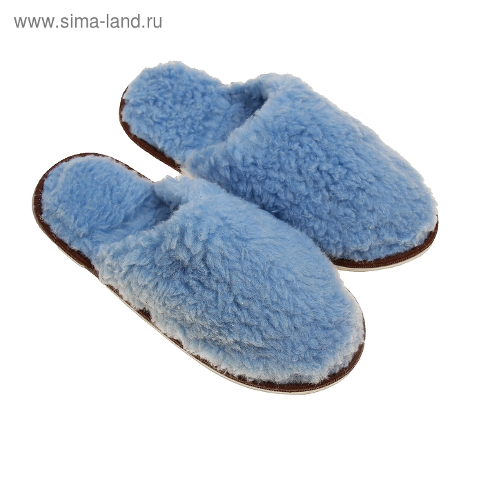 

Тапочки женские, цвет голубой, размер 39-41