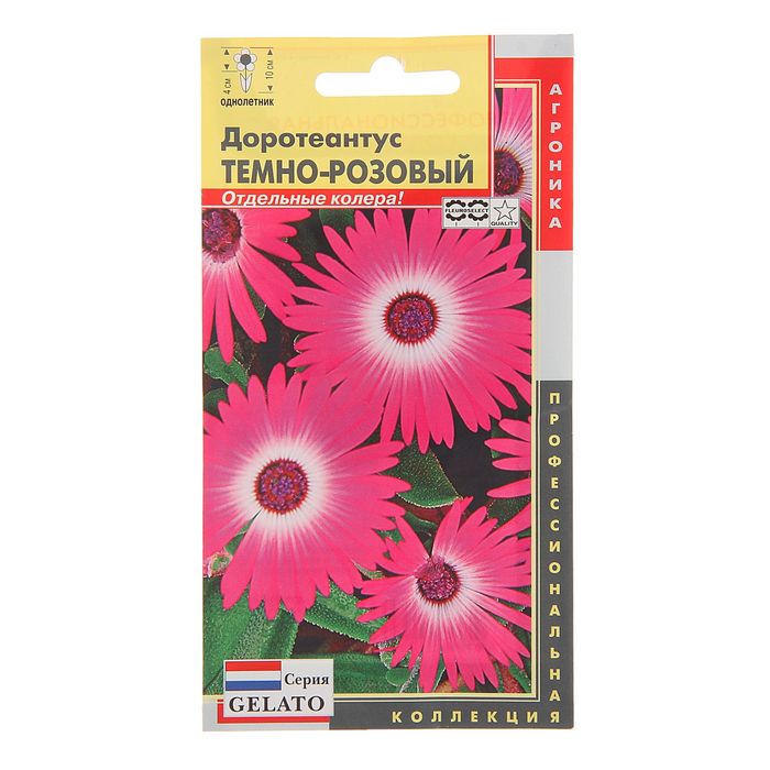 Семена Доротеантус "Темно-розовый", О, 0,015 гр