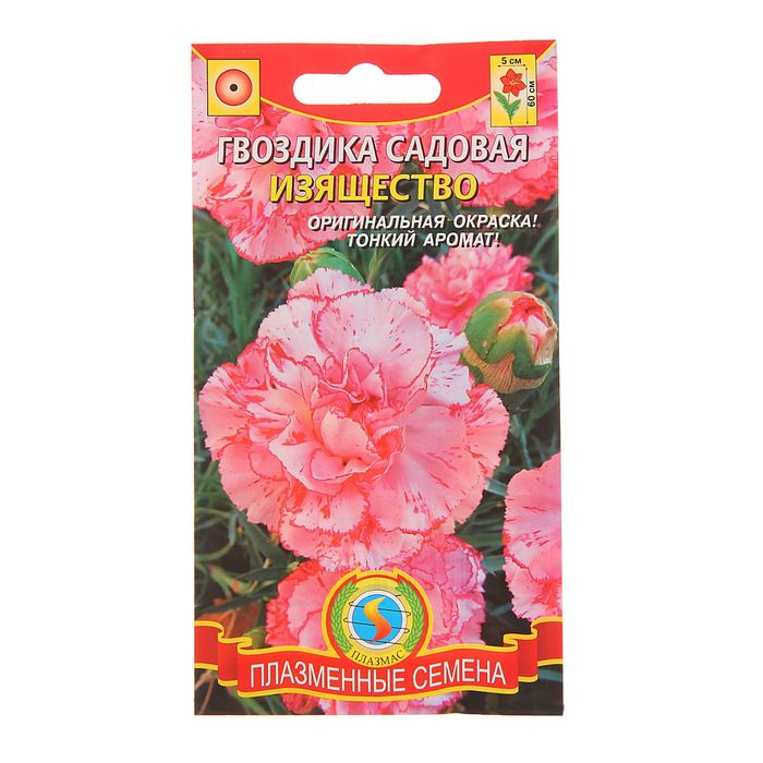 Семена Гвоздика садовая "Изящество", О, 0,1 г