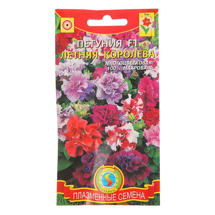 Семена Петуния F1 "Летняя королева", О, 10 драже