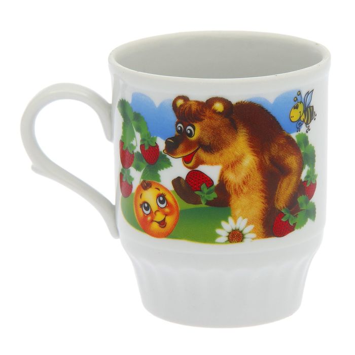 Кружка 210 мл "Приключения Колобка"