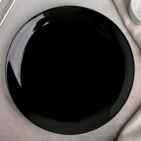 Тарелка «Чёрная», d=21 см