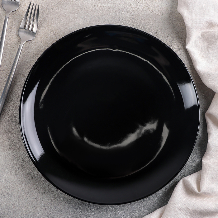 Тарелка 27 см "Чёрная"