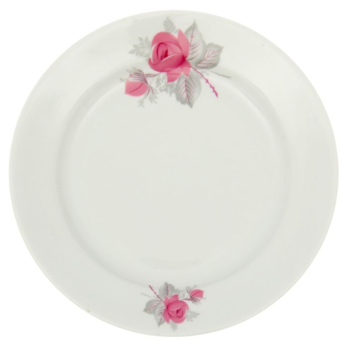 Тарелка мелкая 17,5 см "Дикая роза"