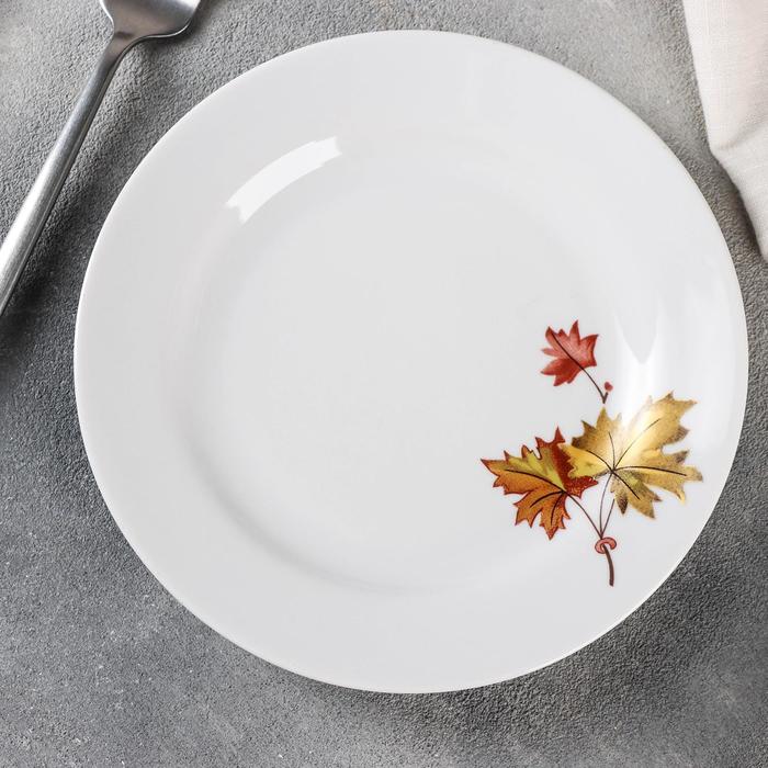 Тарелка мелкая 17,5 см "Клен"