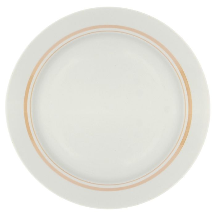 Тарелка мелкая 24 см "Отводка люстром"