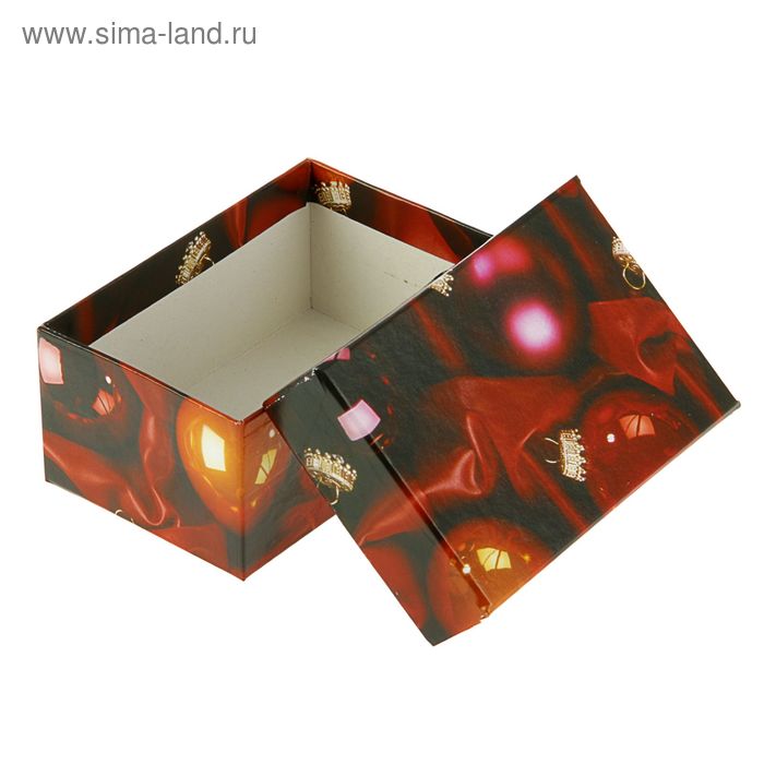 фото Набор коробок 4в1 "красные шары" 15 х 11 х 7 - 9 х 5 х 4 см