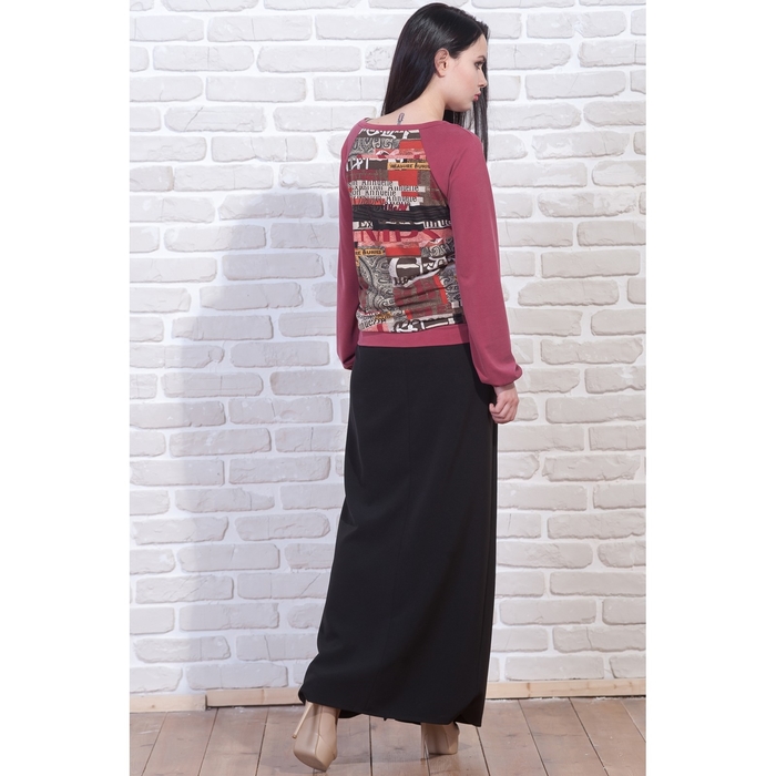 Брюки женские 5579, размер 52, рост 164 см, цвет черный