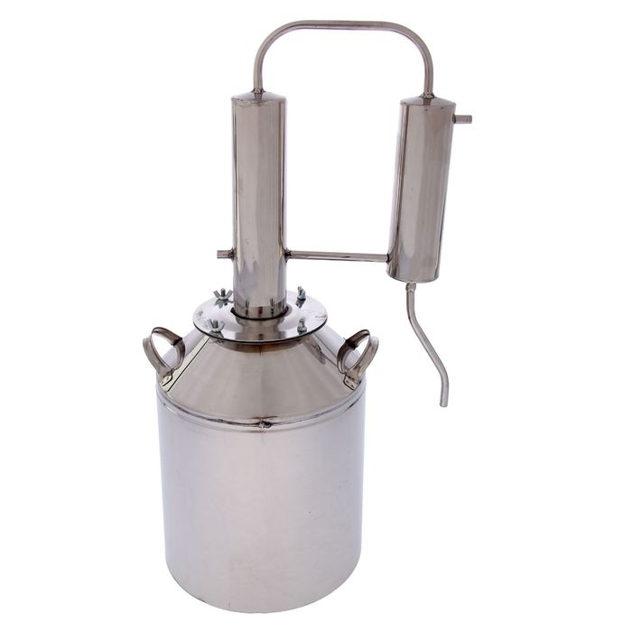 Дистиллятор бытовой 12 л "Алковар. КрепышОк", термометр, фланец