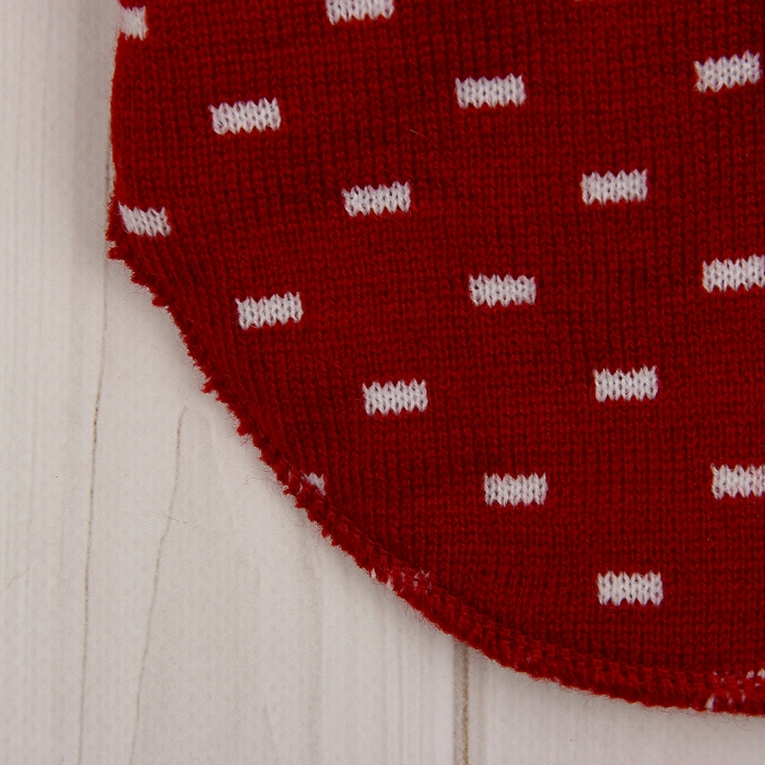 Головной убор детский (шлем), размер 46-48, цвет красный Cb-10_М