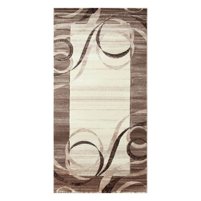 Ковёр Omega Carving  7695 BONE/BEİGE 2.0*4.5 м, прямоугольный