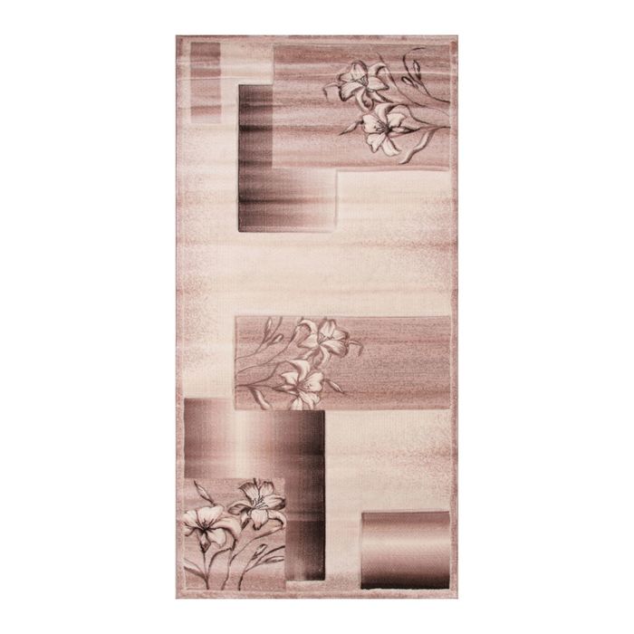 Ковёр Omega Carving  7768 BONE/BEİGE 0.8*1.5 м, прямоугольный