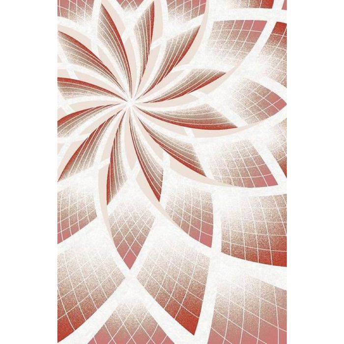 Ковёр Beluga Carving 9592 BONE/ROSE 2.0*5.0 м, прямоугольный