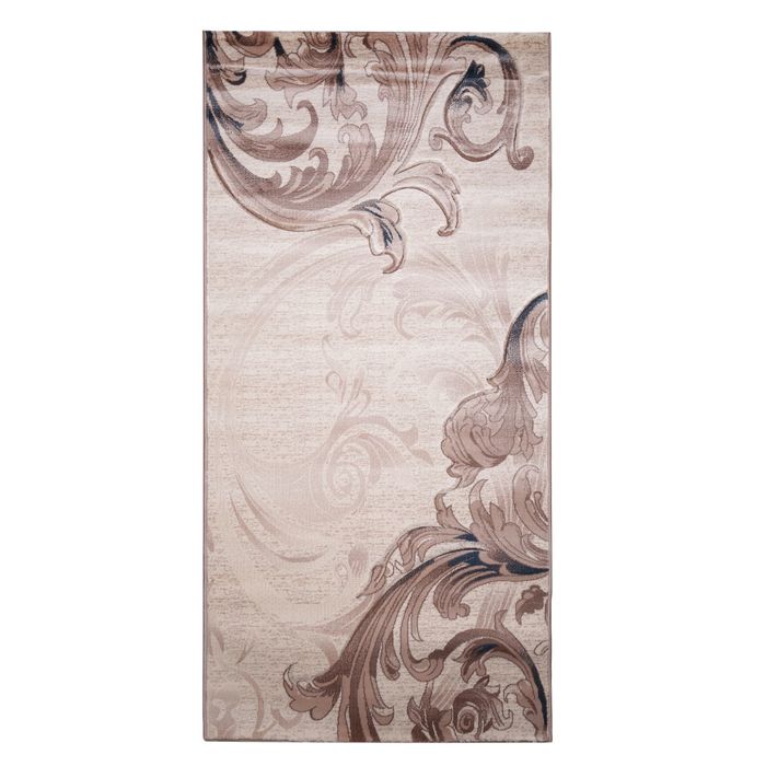 Ковёр Beluga Carving 9599 BONE/BLUE 1.5*4.0 м, прямоугольный