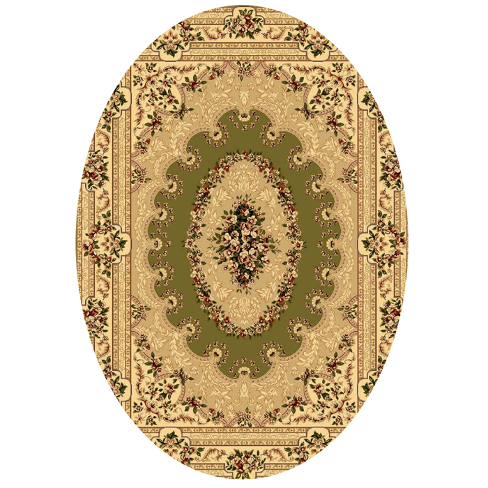 Ковёр Antiq Imperial 0328 K.YESIL/K.YESIL 2.5*3.5 м, овал
