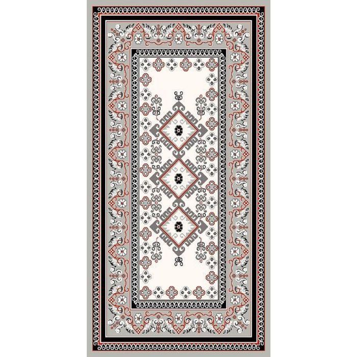 Ковёр DIlber 3060 KEMIK / GRI 2.5*3.5  м, овал