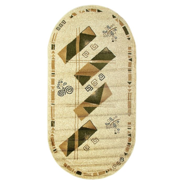 Ковёр Antiq Imperial 3884 KREM/KREM 1.5*4.0 м, овал