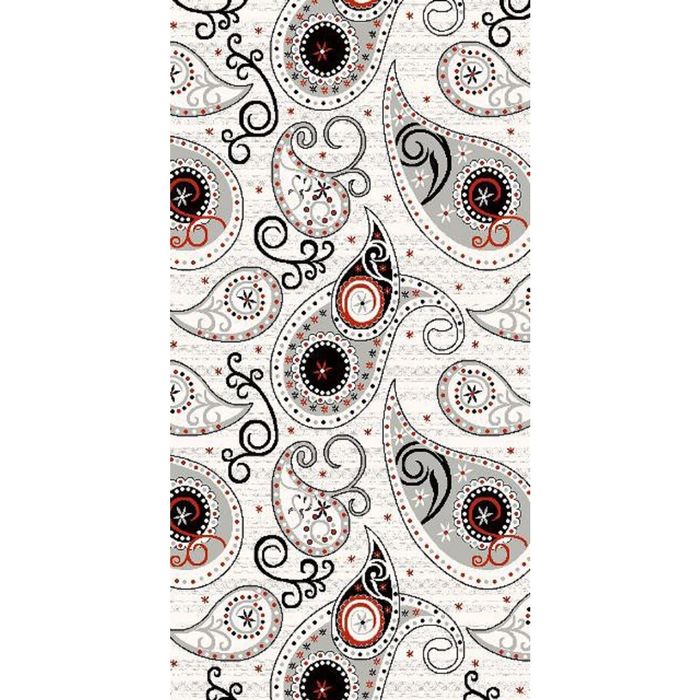 Ковёр DIlber 3048 KEMIK / GRI 1.5*5.0 м, прямоугольный