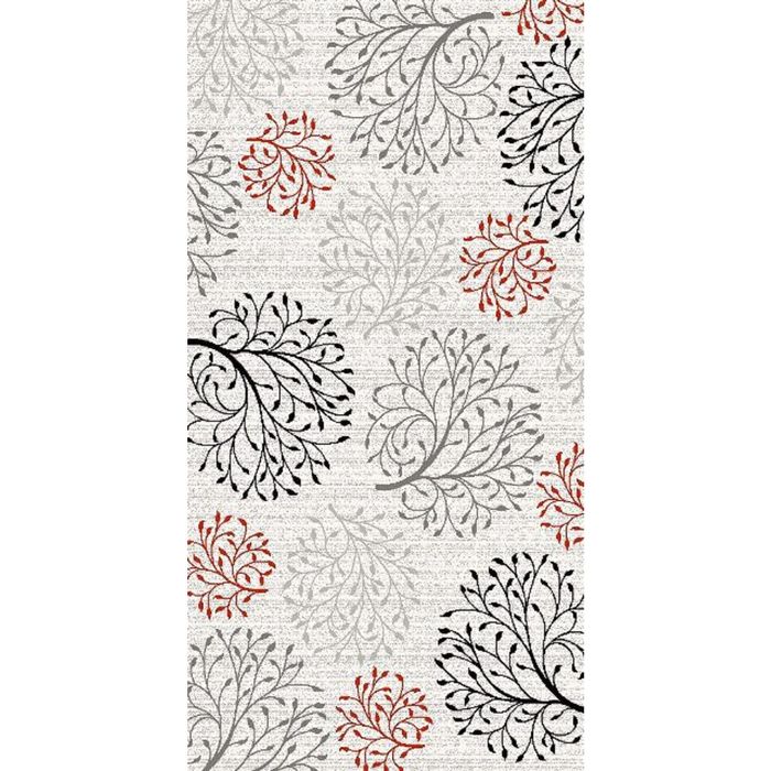 Ковёр DIlber 3049 KEMIK / GRI 1.5*4.0 м, прямоугольный