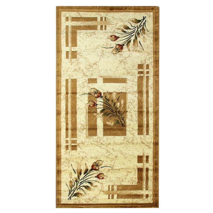 Ковёр Antiq Imperial 3881 KREM/K.BEJ 1.0*2.0 м, прямоугольный