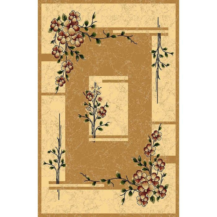 Ковёр Antiq Imperial 3883 KREM/K.BEJ 1.0*2.0 м, прямоугольный