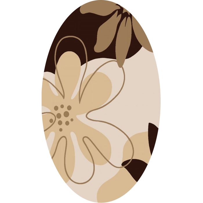 Ковёр FREEZE Carving 0095 OPAK 3.0*5.0 м, овал