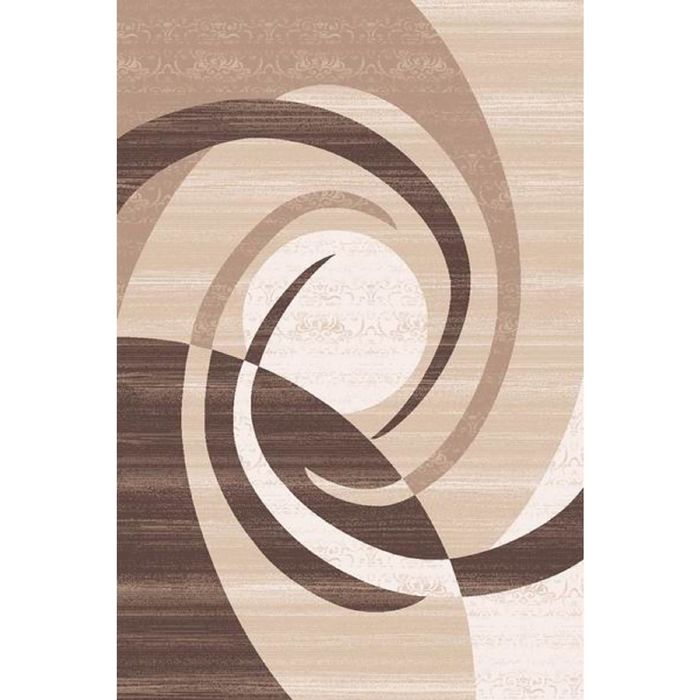 Ковёр Omega Carving  1378 BONE/BEİGE 1.0*2.0 м, прямоугольный