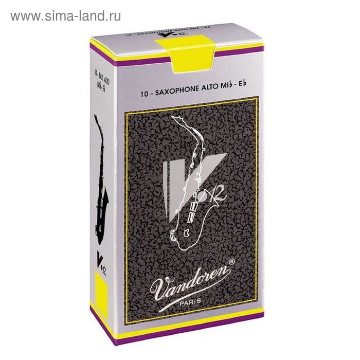 

Трости для саксофона Альт Vandoren SR6125 V12 №2,5 (10шт)